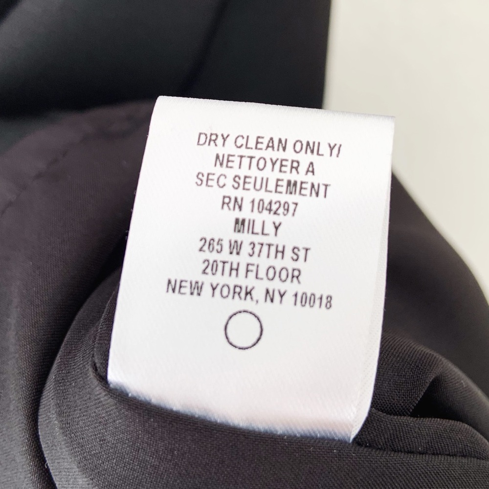 Milly A-Line Peekaboo Black Mini Sheath Dress - Picture 2 of 5
